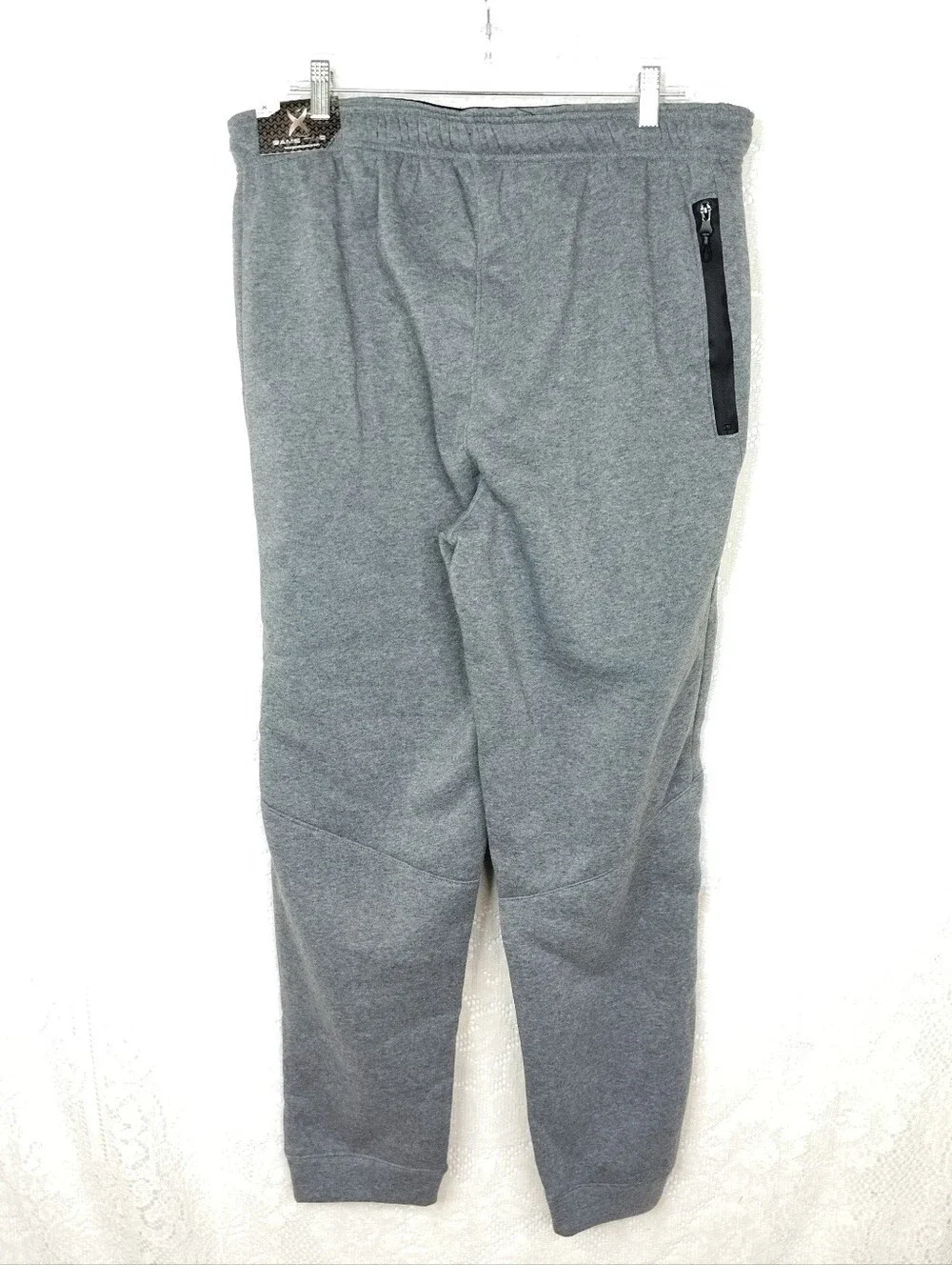 Game Time Men's Gray Athletic Joggers Size 2X